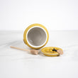 Load image into Gallery viewer, Large Belly Honey Pot - Color Yellowstone
