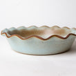 Load image into Gallery viewer, Fluted-Pie Dish-Deep-Araucana Blue