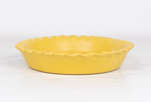 Pinched-Pie Dish-Standard-Color Yellowstone