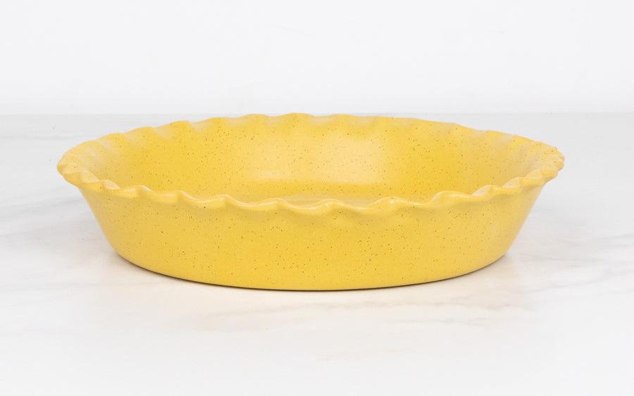 Pinched-Pie Dish-Standard-Color Yellowstone