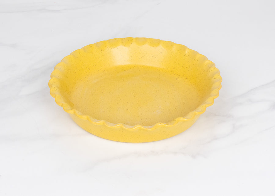 Pinched-Pie Dish-Standard-Color Yellowstone