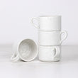 Load image into Gallery viewer, Durable Stacking Teacups Set of 4 -  Heartland with Speckled Finish
