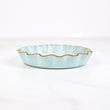 Load image into Gallery viewer, Stoneware Quiche Dish- Araucana Blue
