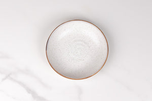 Pasta Bowl - White Speckled