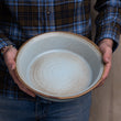 Load image into Gallery viewer, Deep-Straight-Edge-Pie Dish-Araucana Blue
