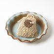 Load image into Gallery viewer, Fluted-Pie Dish-Deep-Weights Combo-Araucana Blue
