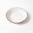 Load image into Gallery viewer, Fluted-Pie Dish-Deep-New England White
