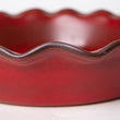 Load image into Gallery viewer, Fluted-Pie Dish-Deep-Garnet

