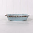 Load image into Gallery viewer, Pinched-Pie Dish-Standard-Araucana Blue
