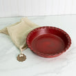 Load image into Gallery viewer, Pinched-Pie Dish-Standard-Garnet
