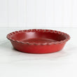Load image into Gallery viewer, Pinched-Pie Dish-Standard-Garnet
