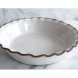 Load image into Gallery viewer, Fluted-Pie Dish-Deep-New England White
